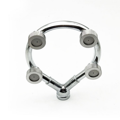 Boquilla Multiboquilla De Anillo De Acero Inoxidable De Alta Presión - Accesorio De Pulverización Eficaz Para El Riego De Jardines Para El Riego De Jardines
