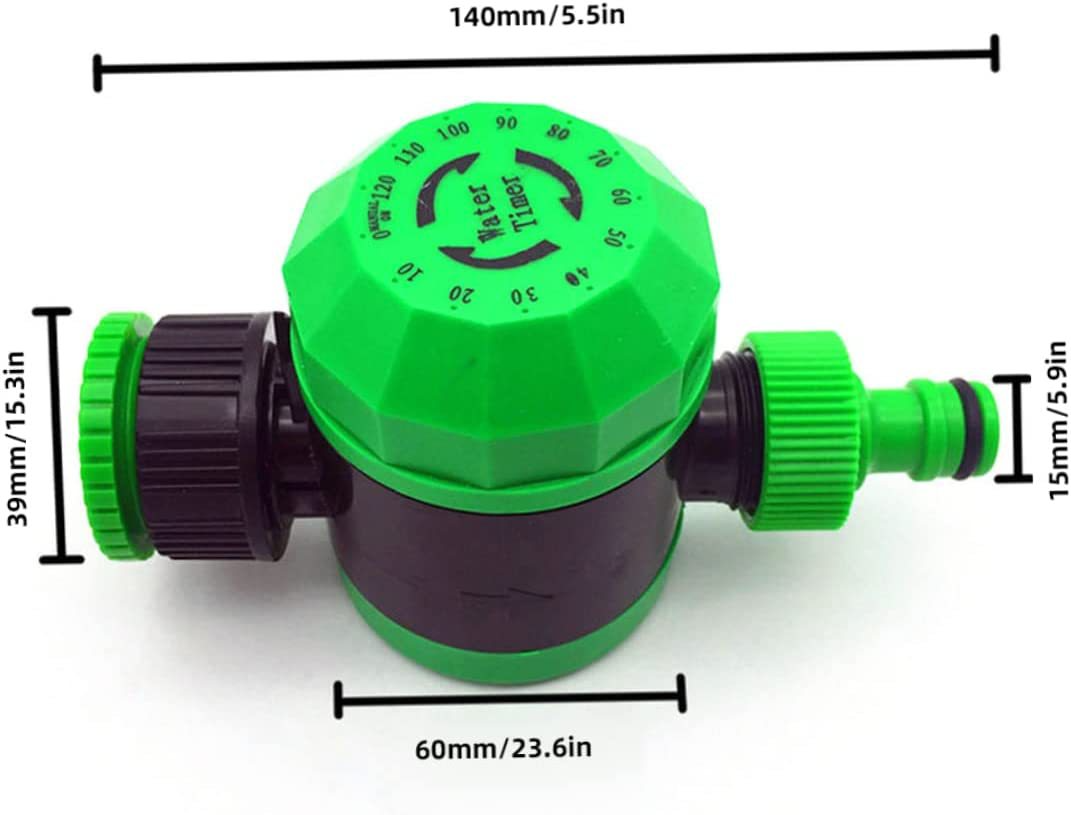 Temporizador de Riego Automático para el Jardín - Tiempo de Riego Ajustable para las Plantas