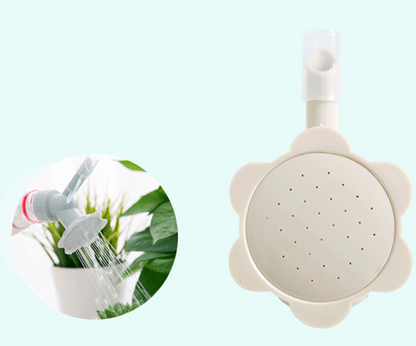 Boquilla Pulverizadora de Botella con Doble Tapón 2 en 1 - Mini Cabezal Pulverizador para Riego de Jardines