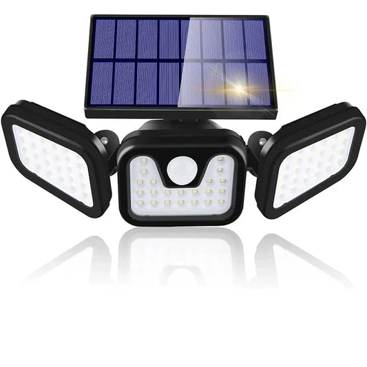 Aplique de Pared para Exterior Alimentado por Energía Solar
