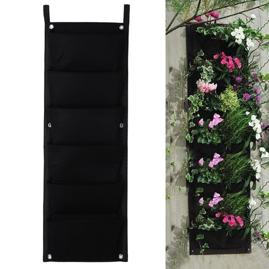 Bolsillos de Pared para Plantas de Jardín - Jardinera Vertical para Interior y Exterior
