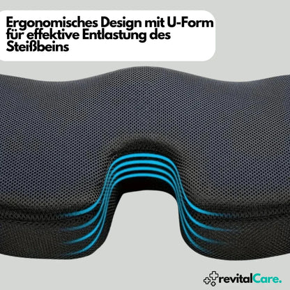 Cojín de Asiento de Confort Ergonómico 4d con Soporte Ortopédico