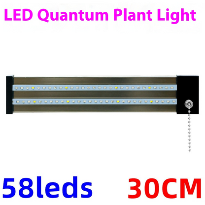 Lámpara Led Para Plantas Con Iluminación De Espectro Completo E Interruptor Pull Para Un Crecimiento Óptimo De Las Plantas