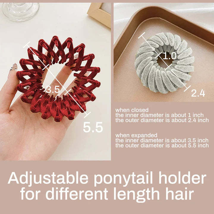 Estilosas Pinzas para el Pelo en Forma de Nido de Pájaro - Set de 3 Preciosas Pinzas para el Pelo en Forma de Nido de Pájaro