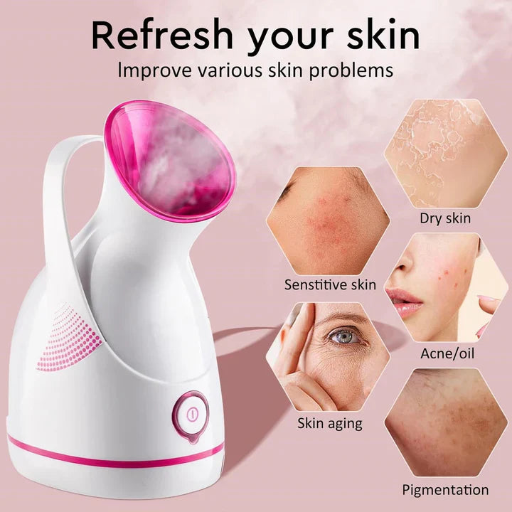 Vaporizador Facial Nano-iónico | para un Cuidado de la Piel en Profundidad