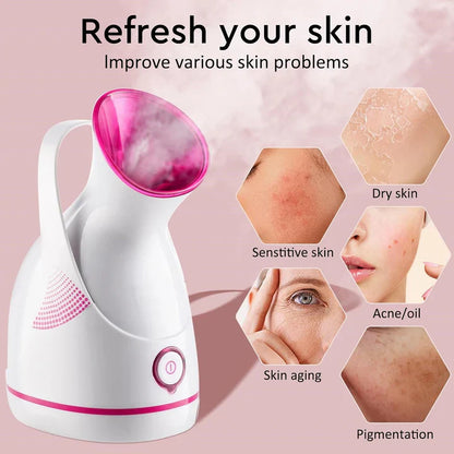 Vaporizador Facial Nano-iónico | para un Cuidado de la Piel en Profundidad