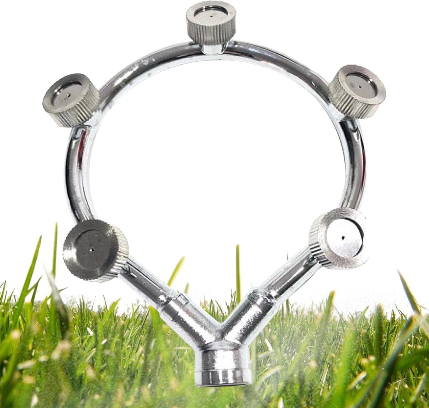 Boquilla Multiboquilla De Anillo De Acero Inoxidable De Alta Presión - Accesorio De Pulverización Eficaz Para El Riego De Jardines Para El Riego De Jardines