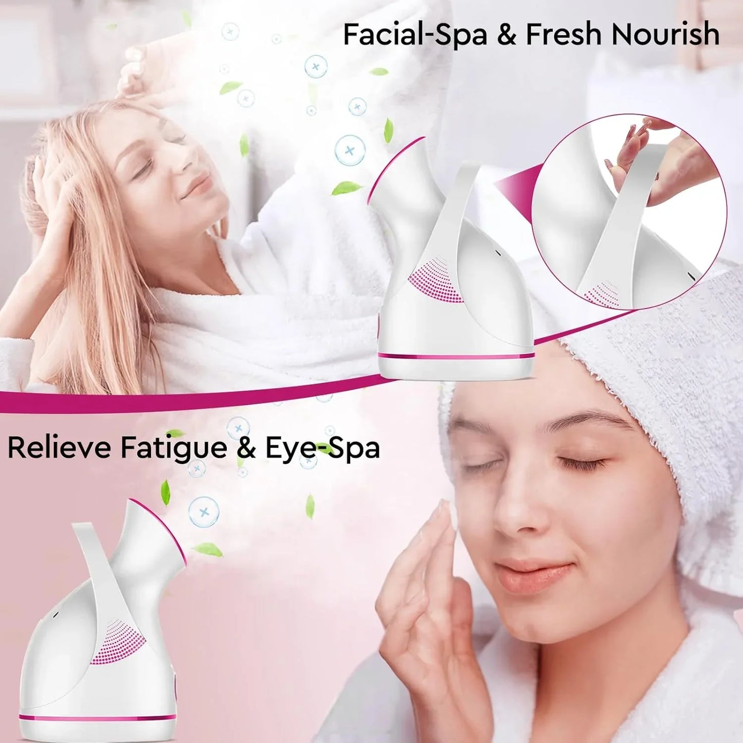 Vaporizador Facial Nano-iónico | para un Cuidado de la Piel en Profundidad