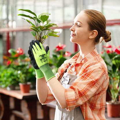 Guantes de Trabajo con Agarre Milagroso - Guantes Antideslizantes para Jardinería y Manualidades Guantes de Trabajo con Agarre Milagroso