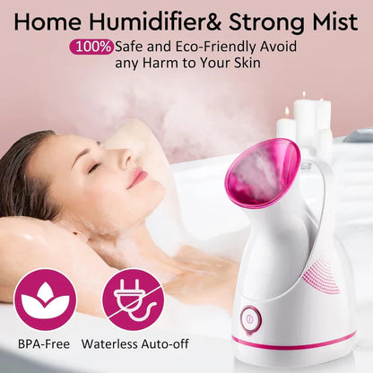 Vaporizador Facial Nano-iónico | para un Cuidado de la Piel en Profundidad