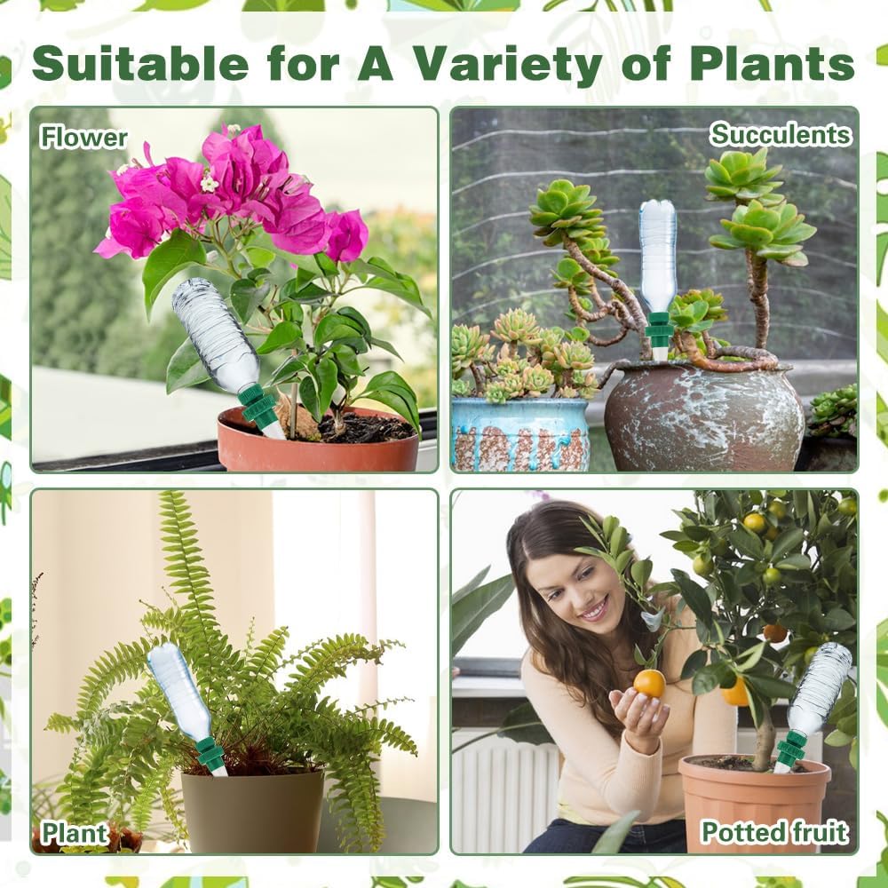 Puntas De Autorriego Para Plantas - Puntas De Goteo Automático Para Botellas