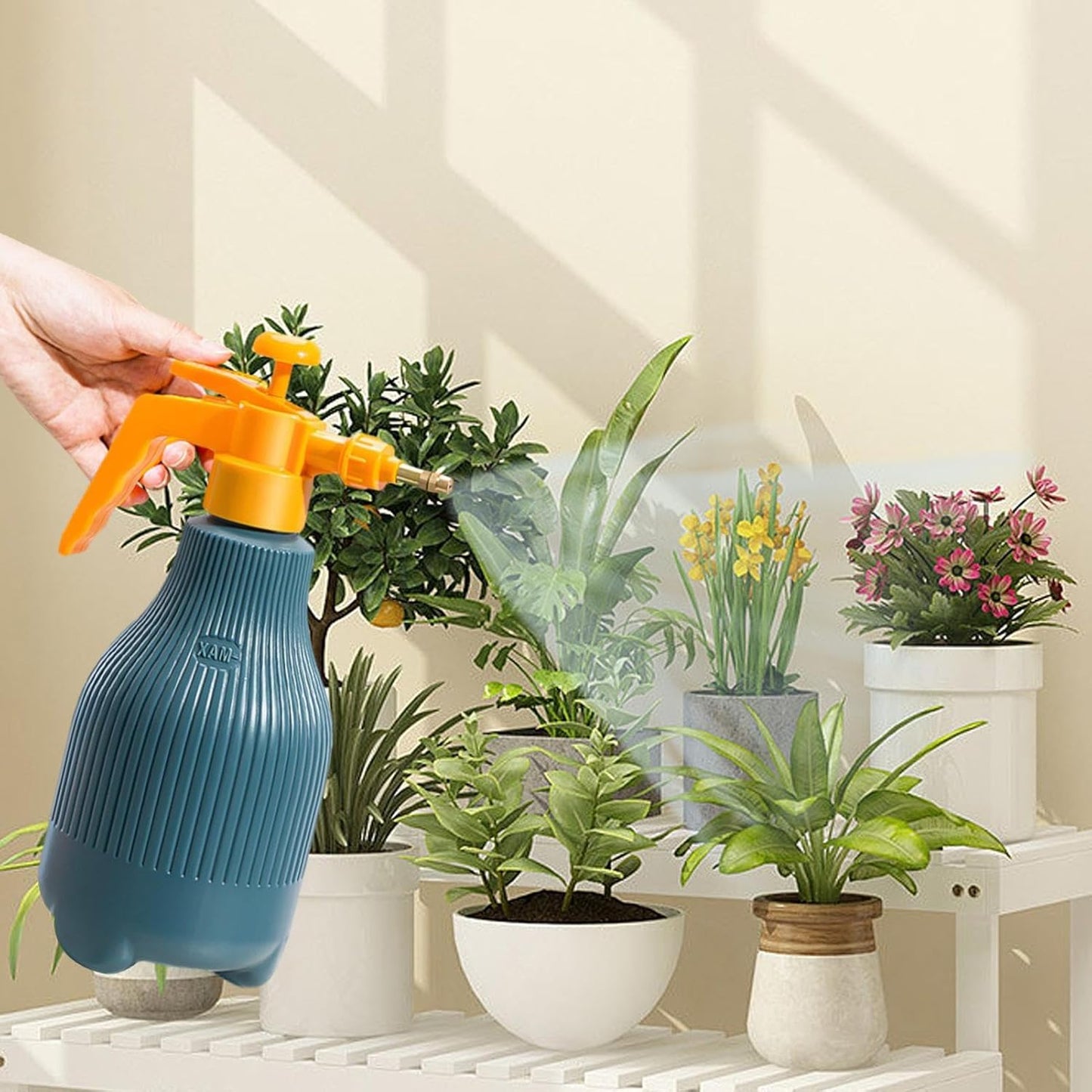 Botella Pulverizadora Nórdica Con Bomba De Presión - Para Un Riego Eficaz De Las Plantas Para Un Riego Eficaz De Las Plantas