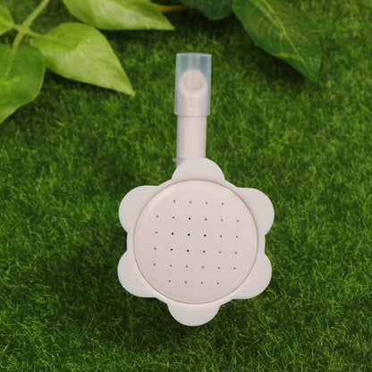 Boquilla Pulverizadora de Botella con Doble Tapón 2 en 1 - Mini Cabezal Pulverizador para Riego de Jardines