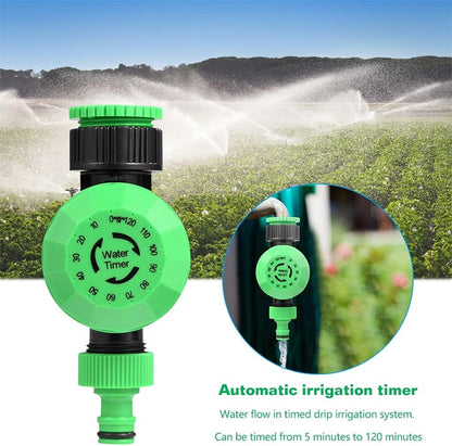 Temporizador de Riego Automático para el Jardín - Tiempo de Riego Ajustable para las Plantas