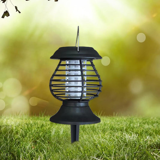 Lámpara Solar Repelente de Insectos con Luz Led - Eficaz Control de Mosquitos para el Jardín