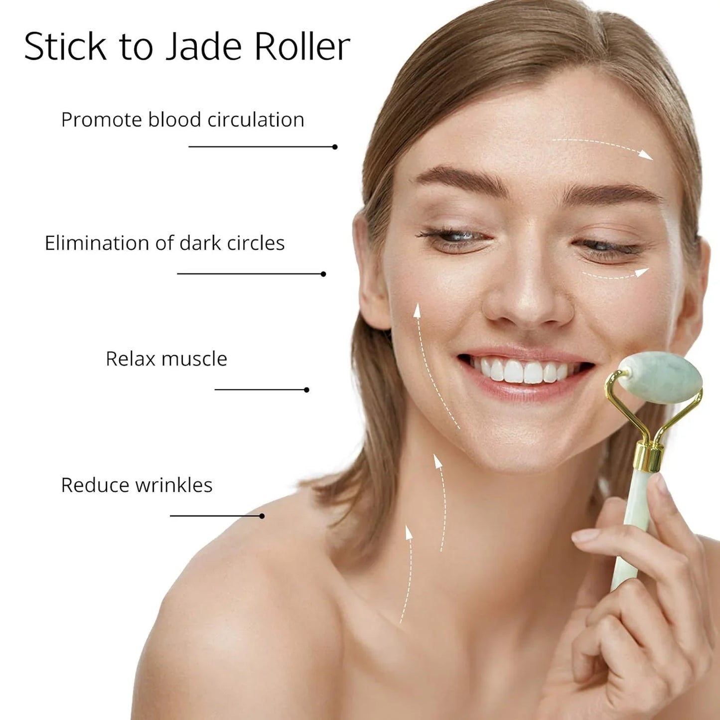 Set Gua Sha y Rodillo de Jade Instant Glow para una Piel Radiante y una Relajación Natural