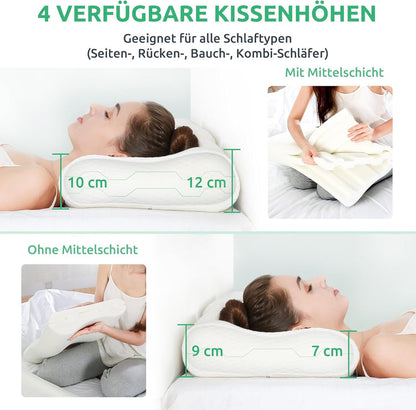 Almohada Cervical Ortopédica Ergonómica Almohada Cervical Ortopédica Ergonómica