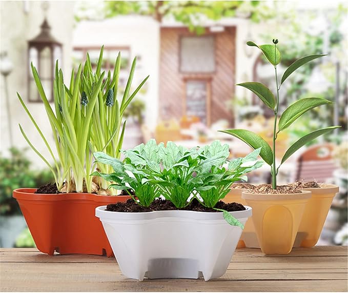 Torre Apilable Para Plantas Aromáticas Y Hortalizas - Jardineras Verticales Para Interior Y Exterior Torre Apilable Para Plantas Aromáticas Y Hortalizas