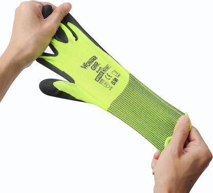 Guantes de Trabajo con Agarre Milagroso - Guantes Antideslizantes para Jardinería y Manualidades Guantes de Trabajo con Agarre Milagroso