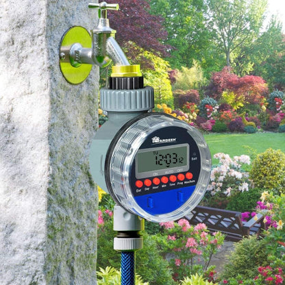 Temporizador Digital De Agua Con Pantalla LCD - Riego Automático Del Jardín Para Plantas