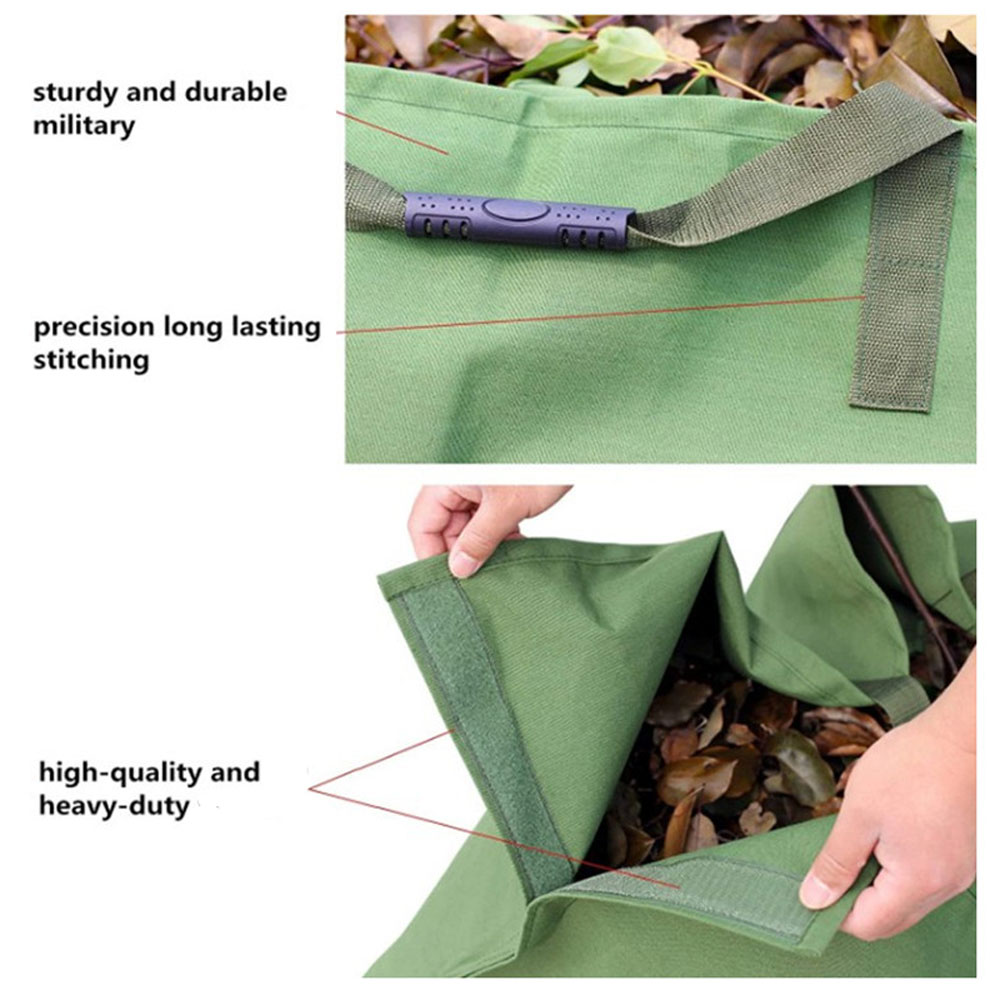 Bolsa Plegable Para Residuos De Jardín - Robusta Bolsa De Recogida Para Hojas Y Residuos De Jardín Bolsa Plegable Para Residuos De Jardín