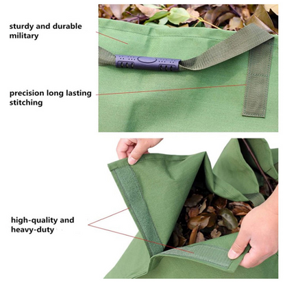 Bolsa Plegable Para Residuos De Jardín - Robusta Bolsa De Recogida Para Hojas Y Residuos De Jardín Bolsa Plegable Para Residuos De Jardín