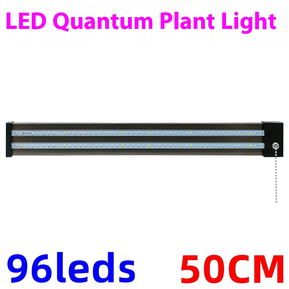 Lámpara Led Para Plantas Con Iluminación De Espectro Completo E Interruptor Pull Para Un Crecimiento Óptimo De Las Plantas