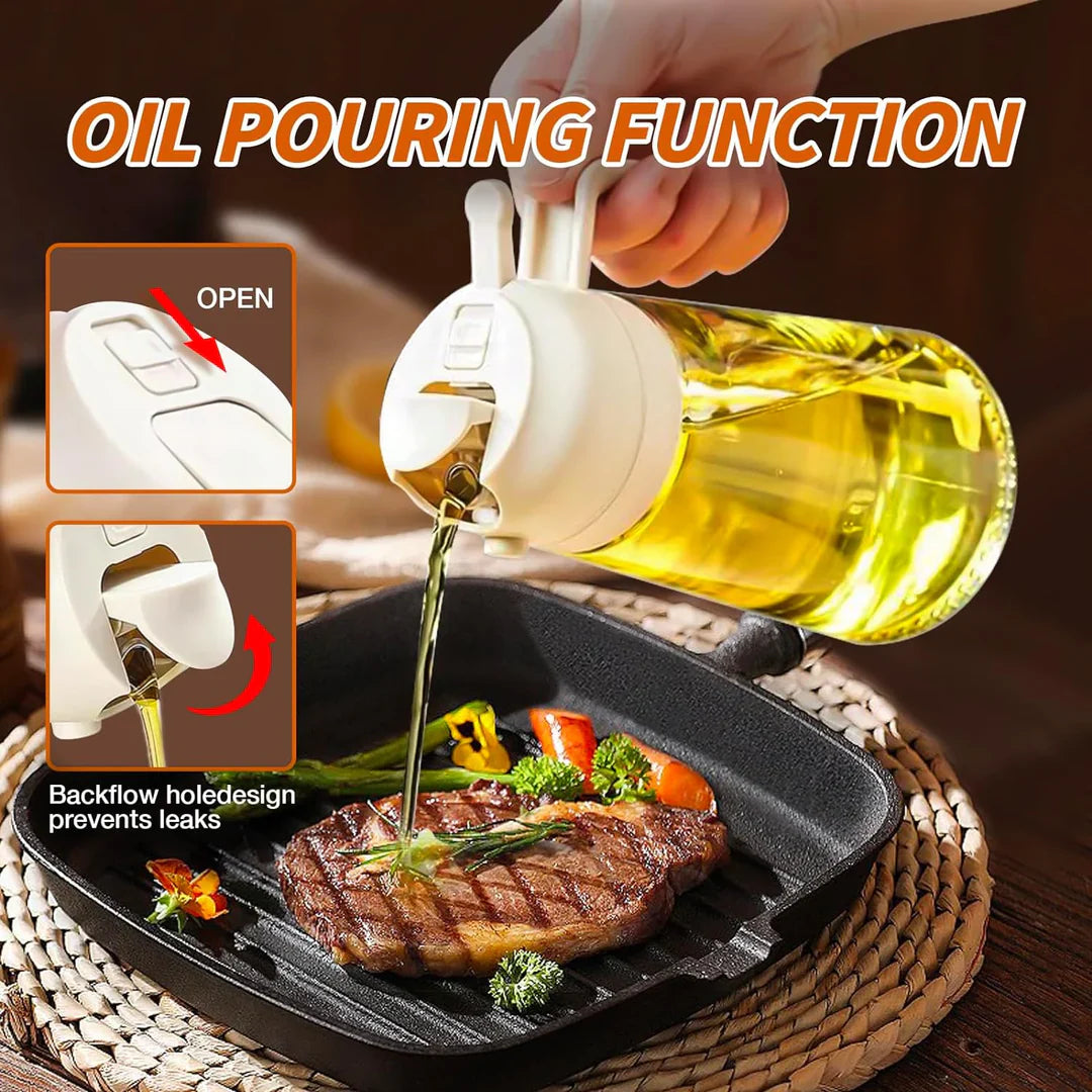Pulverizador de Aceite de Oliva 2 en 1 de Alta Calidad