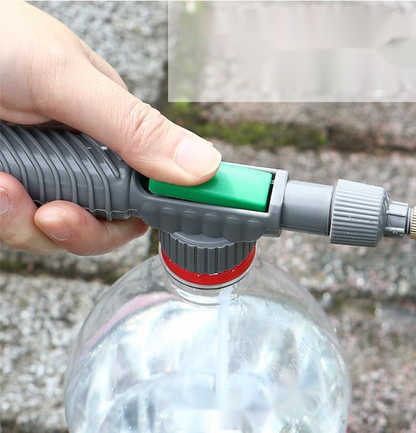 Pulverizador de Jardín de Botella Universal con Boquilla de Alta Presión - para Regar las Plantas y Limpiar