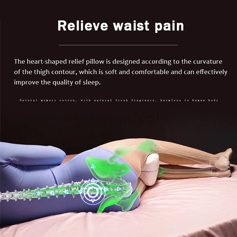 Cojín Ergonómico de Espuma con Memoria para las Piernas