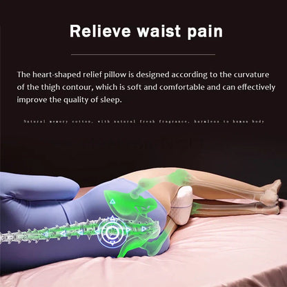 Cojín Ergonómico de Espuma con Memoria para las Piernas
