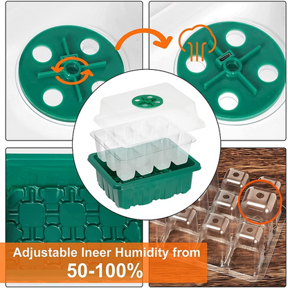 Set De Cultivo Con Luz - Set Completo Para El Cultivo Exitoso De Plantas Set De Cultivo Con Luz