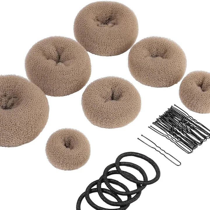 Juego de Ayuda para Anudar Donuts - 7 Anillas y Accesorios