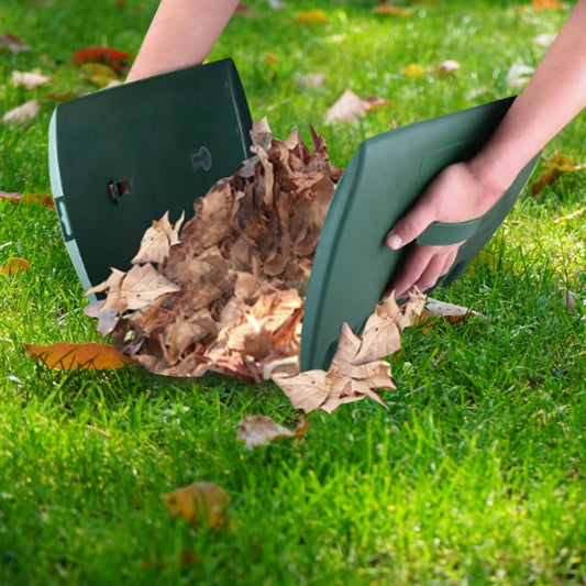 Prácticos Recogedores de Residuos de Jardín - Eliminación Ergonómica de Hierba y Hojas