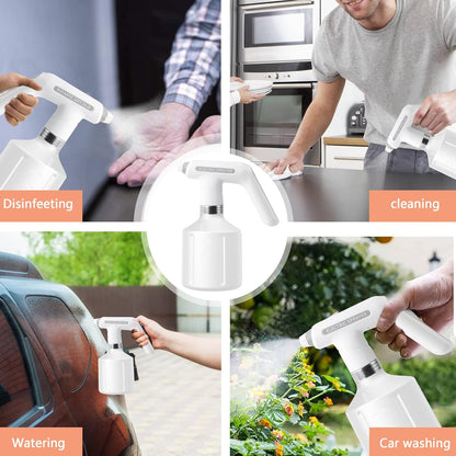 Botella Pulverizadora Eléctrica Para Plantas - Regadera Automática Con Cómoda Asa