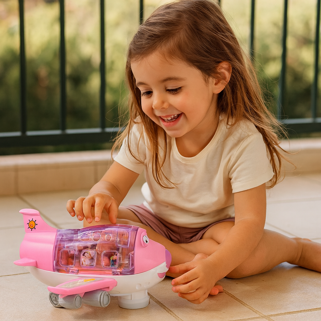 Juguete de avión divertido y danzante