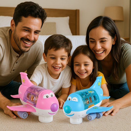 Juguete de avión divertido y danzante