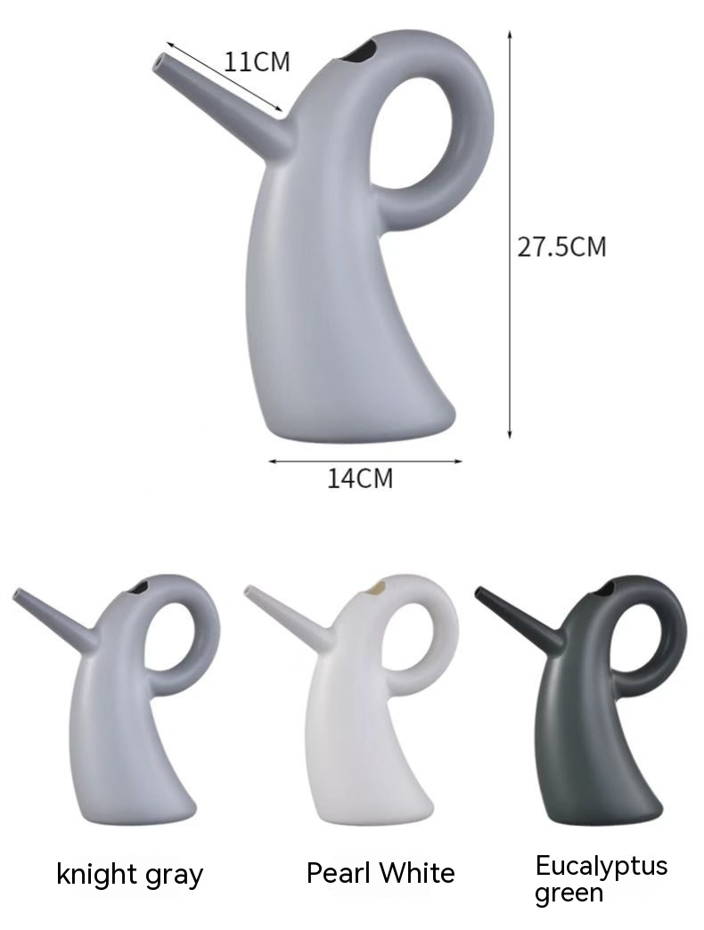 Cuenco Vertedor Con Caño Prolongado - Elegante Diseño Para Un Riego Preciso Preparación De La Superficie Del Cuenco