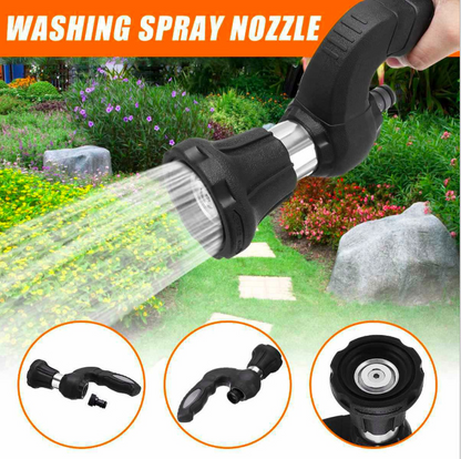 Boquilla Pulverizadora Ajustable para Jardín - Boquilla de Lavado Ergonómica para Riego de Jardines