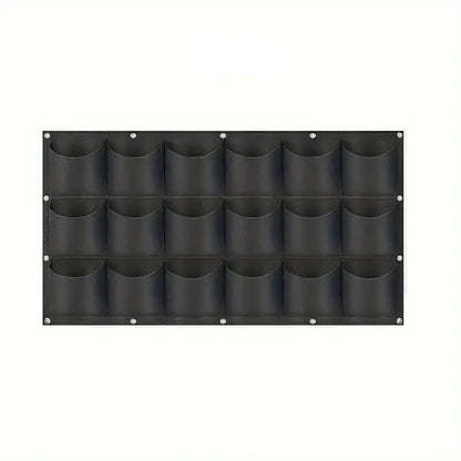 Bolsa para Plantas de Fieltro para Montaje Vertical en la Pared - Bolsa para Plantas Tridimensional de Tejido No Tejido