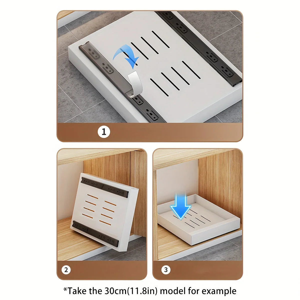 Organizador De Armarios De Cocina Ampliable