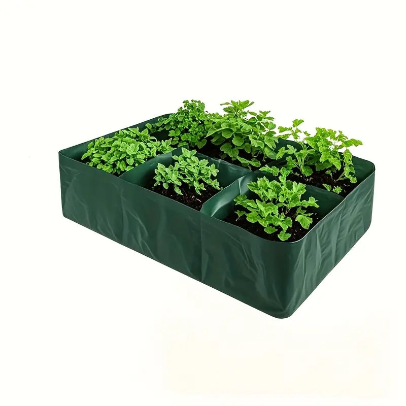Bolsa de Plantación con Múltiples Compartimentos - Robusto Almacenamiento de Jardín para Plantas y Hierbas
