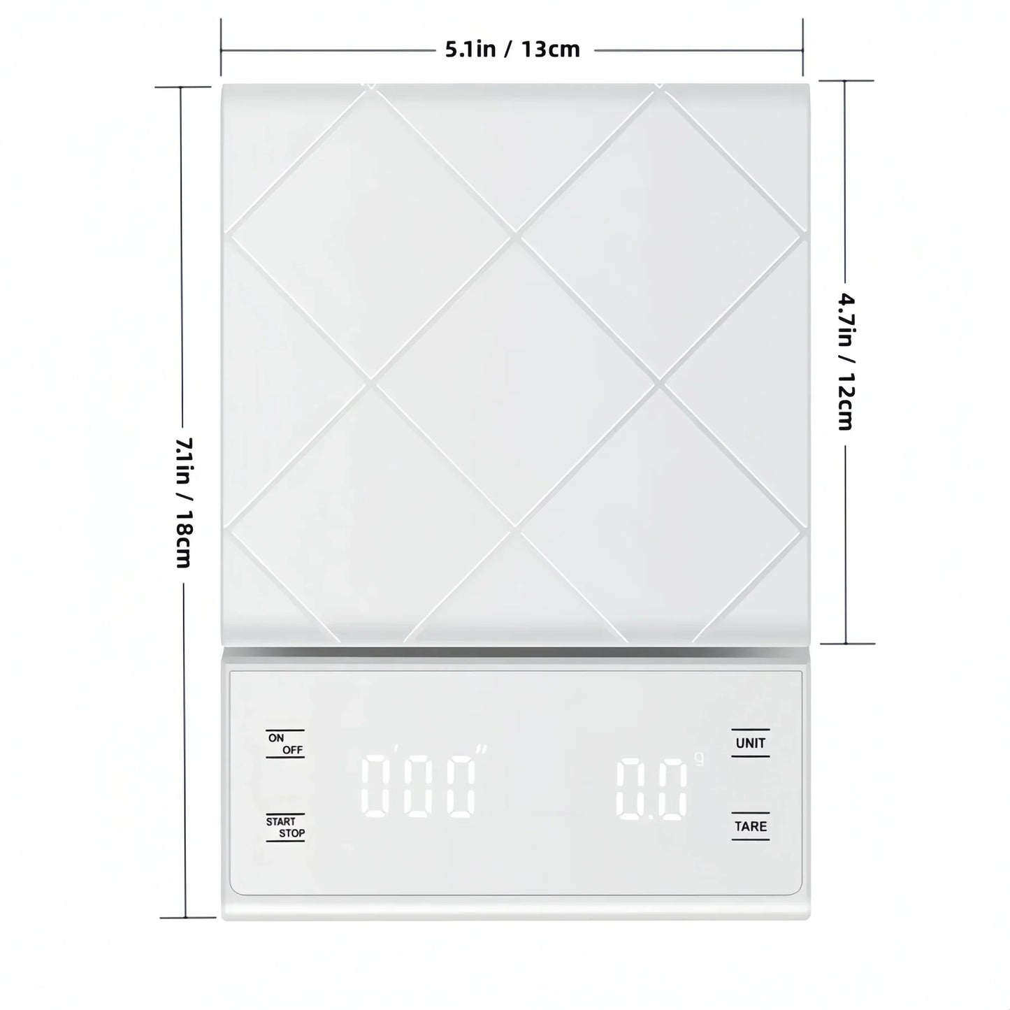 Báscula Digital de Cocina con Pantalla Lcd - Medición Precisa de Ingredientes y Líquidos