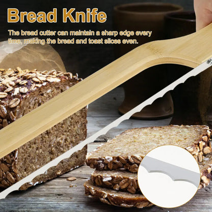 Cuchillo Para Pan Perfecto Para Cortar Sin Esfuerzo