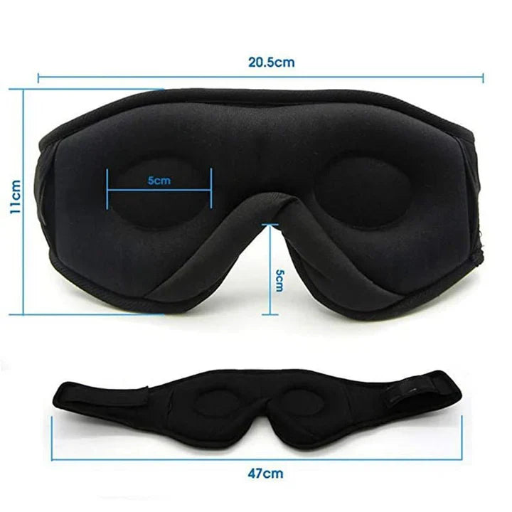 Pasamontañas para Dormir con Bluetooth y Función de Música para Dormir con Bluetooth y Función de Música
