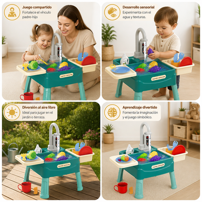 Water Wonder – Cocina de Juguete con Grifo Mágico de Agua