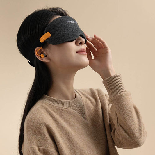 Máscara Ocular Relajante con Tapones para los Oídos Integrados