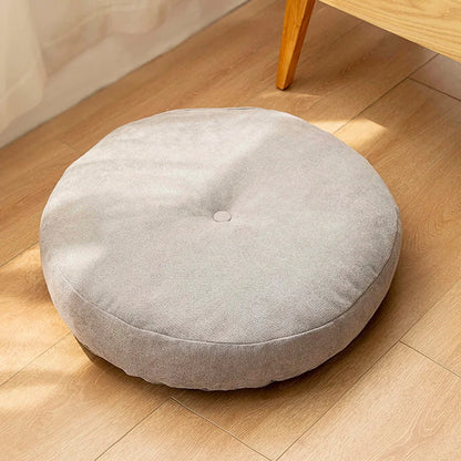 Cojín Redondo Para Meditación Y Yoga - Cómodo Cojín De Suelo Para Relajación Y Confort Cojín Redondo Para Meditación Y Yoga