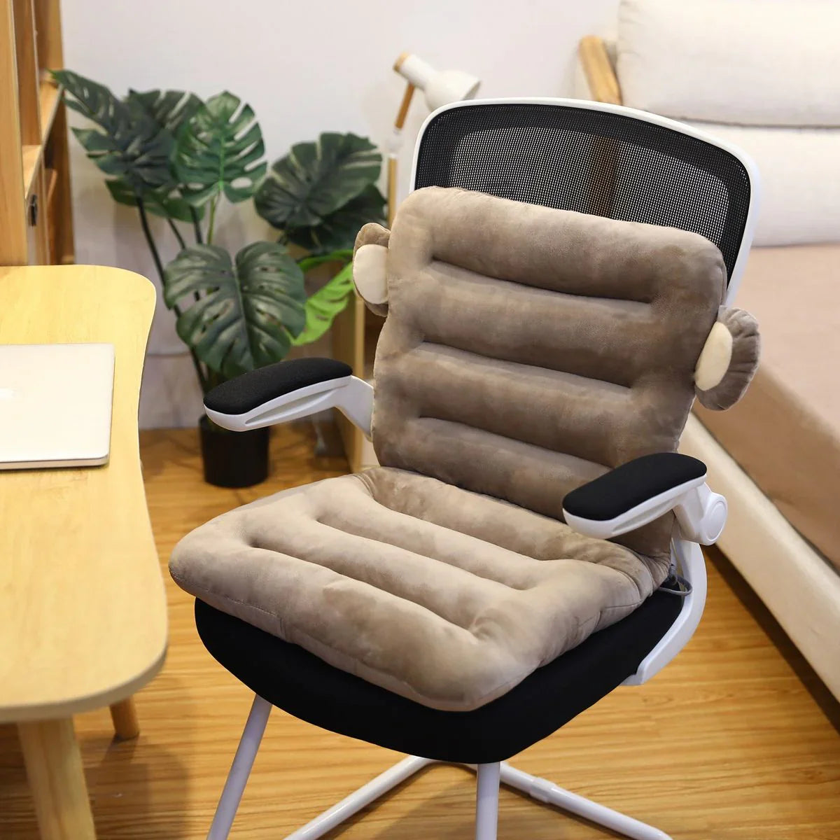 Cojín Ergonómico para Mayor Comodidad de la Espalda y el Asiento