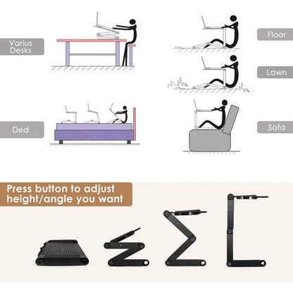 Soporte para Portátil Ajustable 360 °